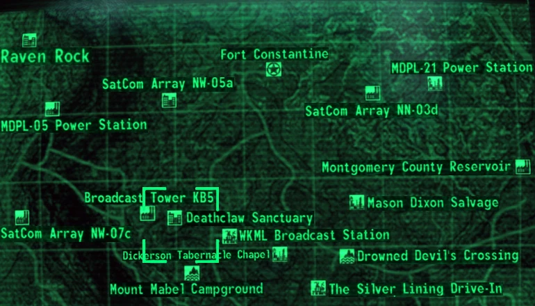 DeathclawSanctuary_loc How to get Vengeance in Fallout 3 - The  Deadliest Laser Weapon
