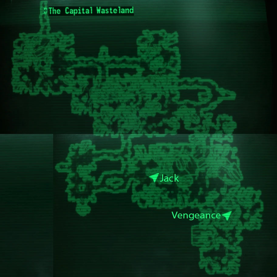 Deathclaw_Sanctuary_loc_map How to get Vengeance in Fallout 3 - The  Deadliest Laser Weapon